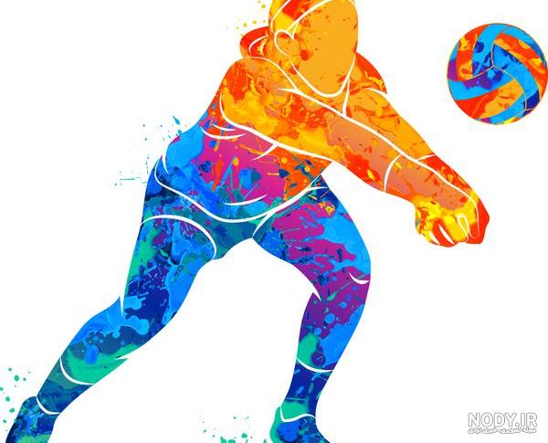 عکس دختر والیبالیست برای پروفایل