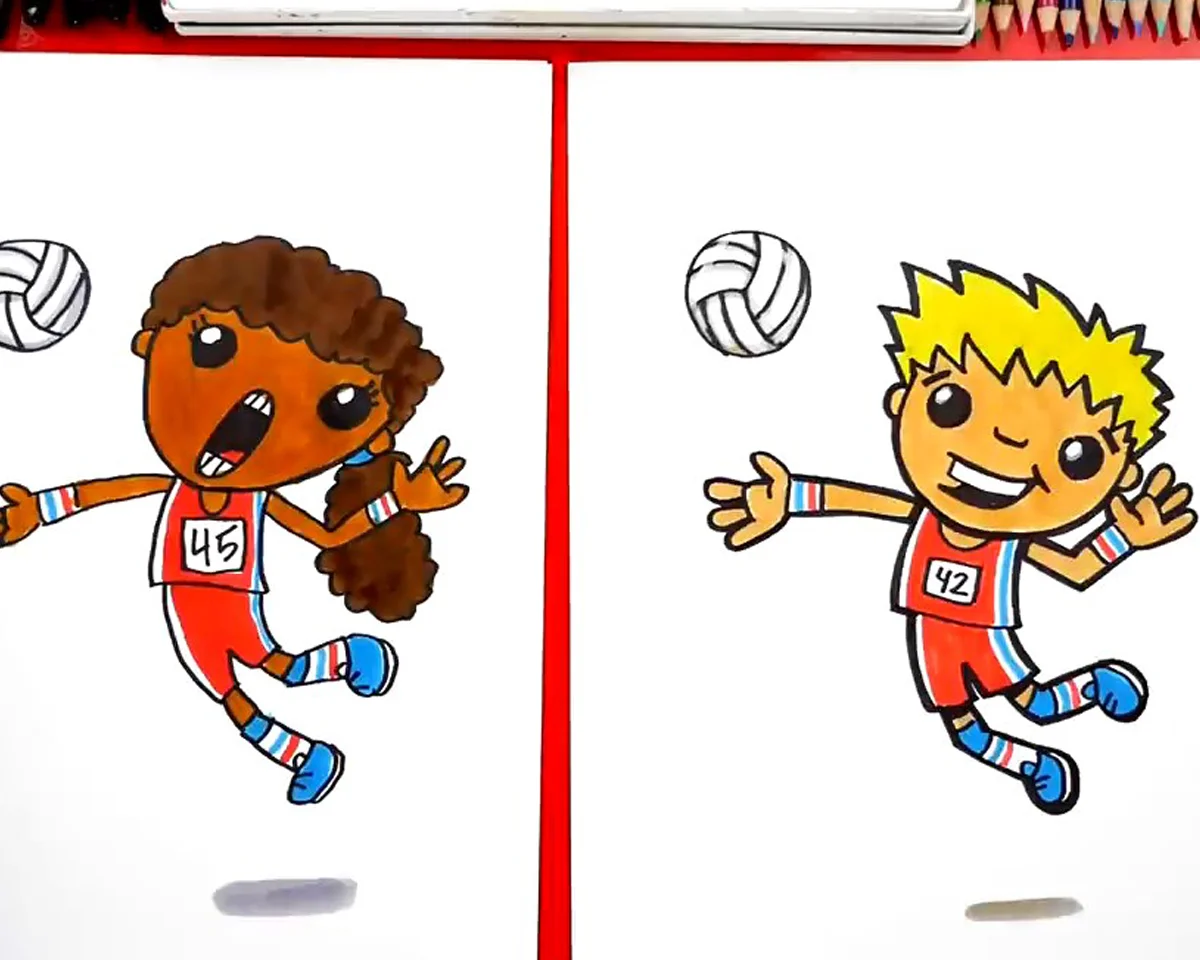  عکس دختر والیبالیست فانتزی