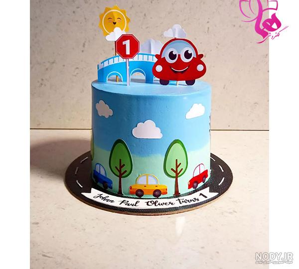 عکس کیک تولد یک سالگی پسرانه عکس کیک تولد یک سالگی پسرانه