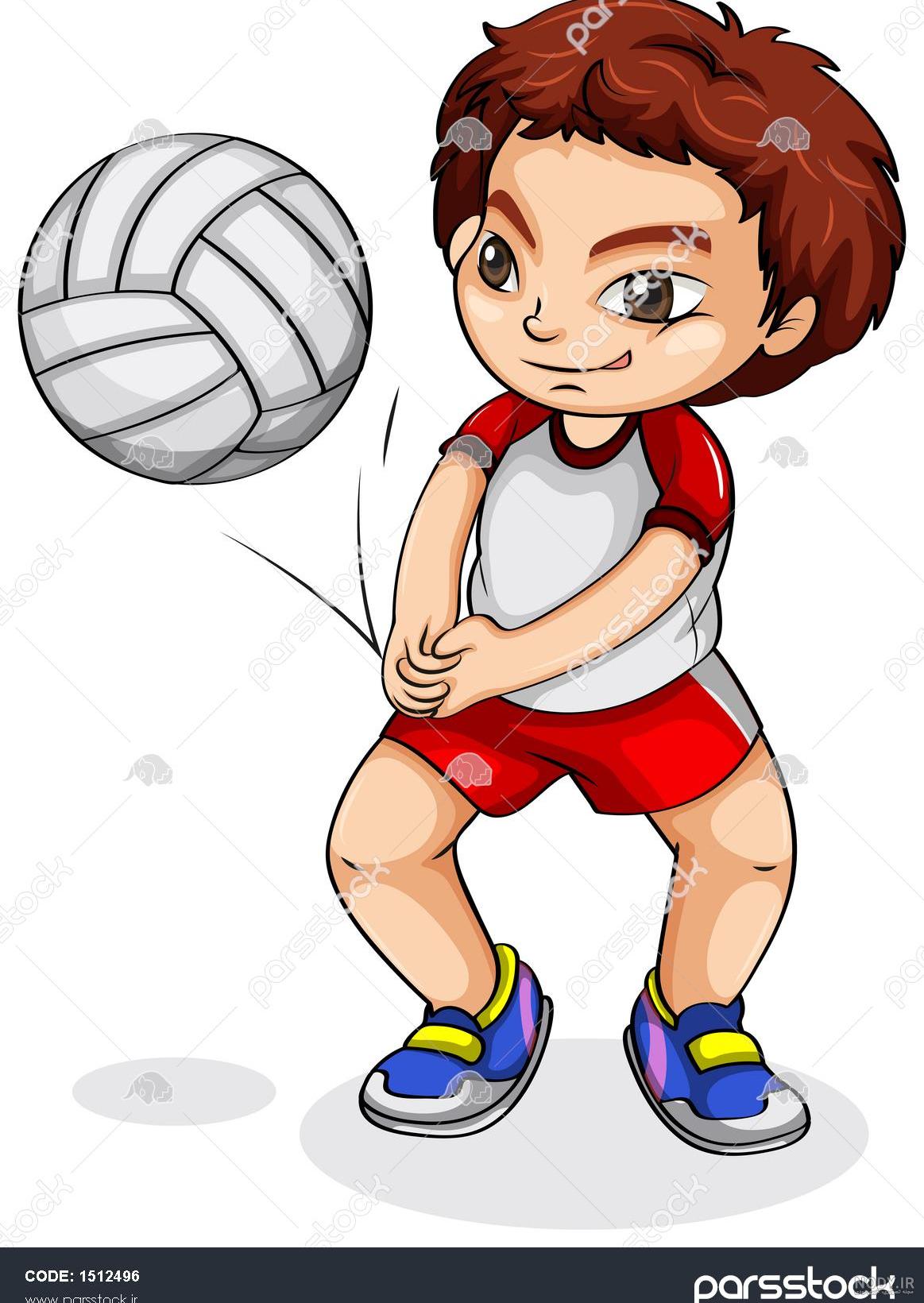 عکس دختر والیبالیست برای پروفایل