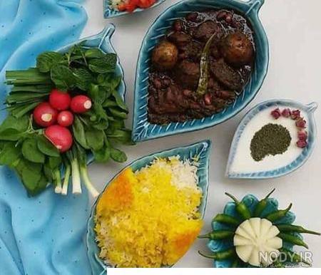 برنج و قورمه سبزی | سرآشپز پاپیون برنج و قورمه سبزی | سرآشپز پاپیون