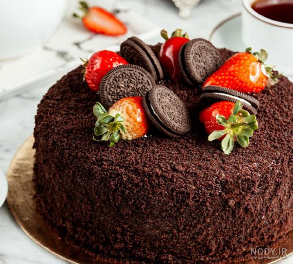 طرز تهیه 💕 کیک تولد شکلاتی 😍 ساده و خوشمزه توسط 💕Mahsa_SLY💕 - کوکپد