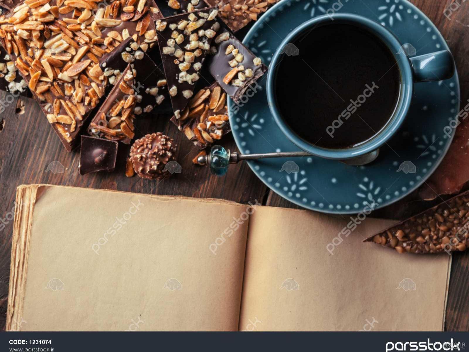 عکس شکلات قهوه ای