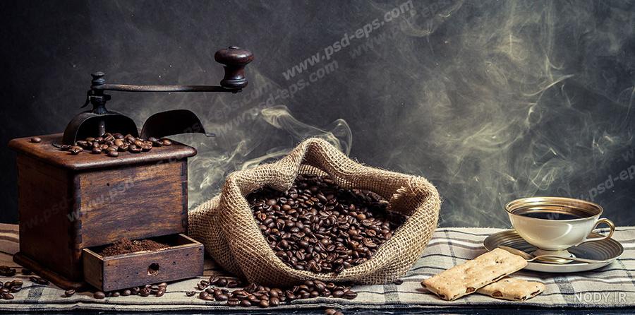 عکس فنجان قهوه و بخار آن - مسترگراف عکس فنجان قهوه و بخار آن - مسترگراف