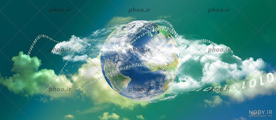 عکس متحرک از کره زمین