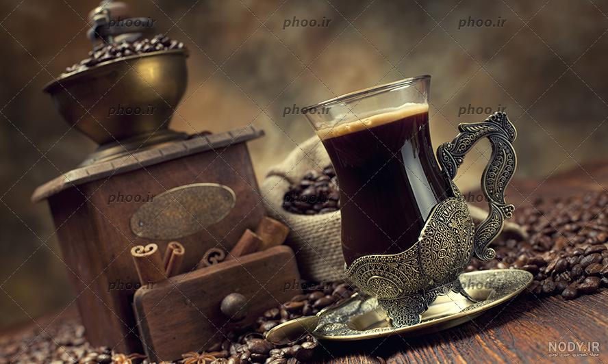 عکس پروفایل لیوان قهوه و کتاب