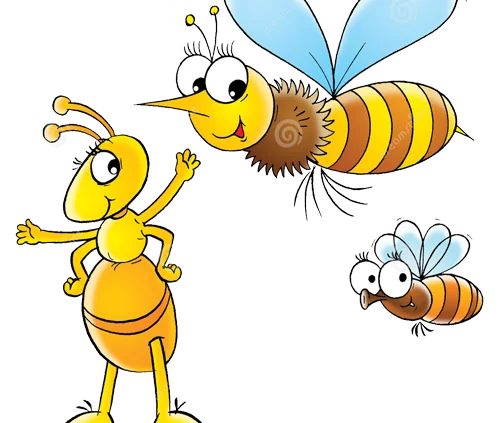 وکتور از زنبور کارتونی 1304234 وکتور از زنبور کارتونی 1304234
