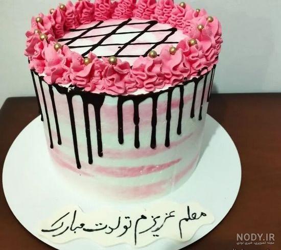 عکس کیک تولد طبیعی همسرم تولدت مبارک