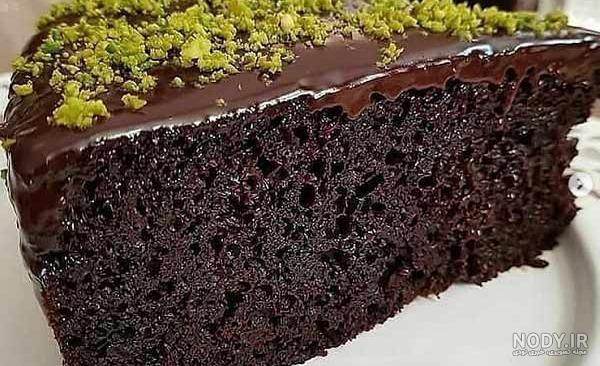 آموزش رایگان کیک شکلاتی خیس
