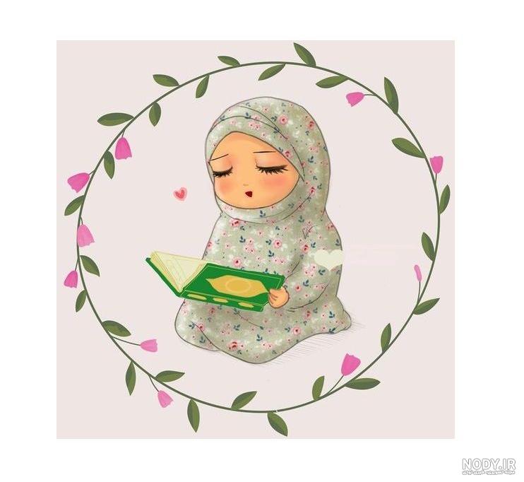 آموزش نقاشی قرائت قرآن برای کودکان