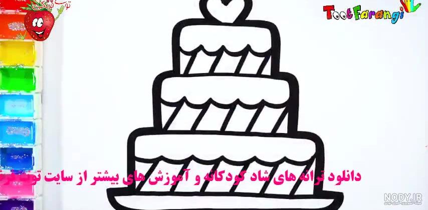 آموزش نقاشی کیک | فیلم نقاشی کیک مناسب برای کودکان | وولک آموزش نقاشی کیک | فیلم نقاشی کیک مناسب برای کودکان | وولک