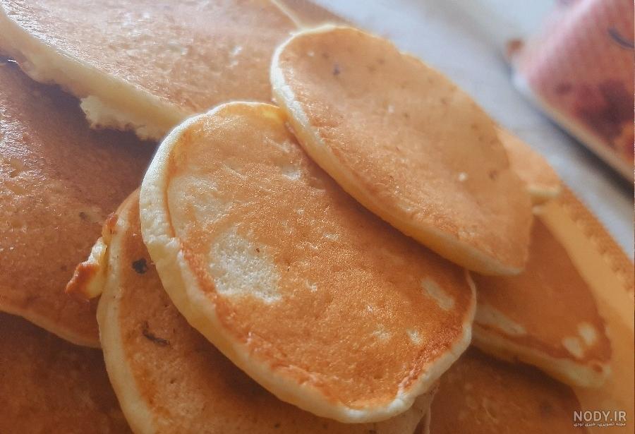 طرز تهیه پنکیک با شکلات صبحانه 🥞🍫 ساده و خوشمزه توسط علی - کوکپد