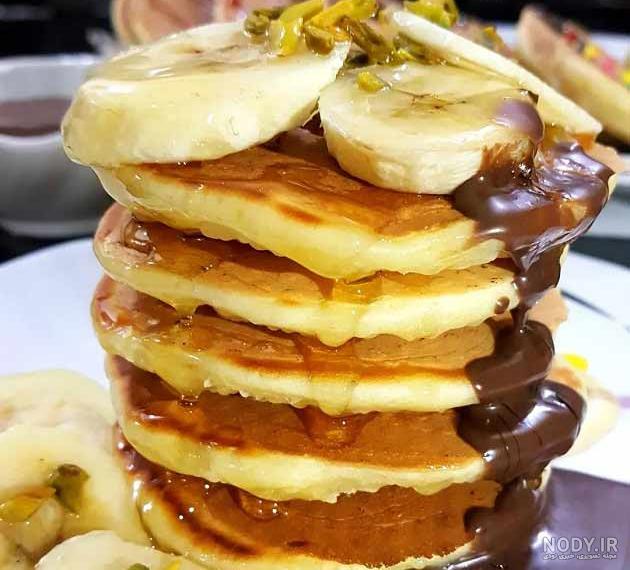 طرز تهیه پنکیک بدون شیر – سریع و پف دار