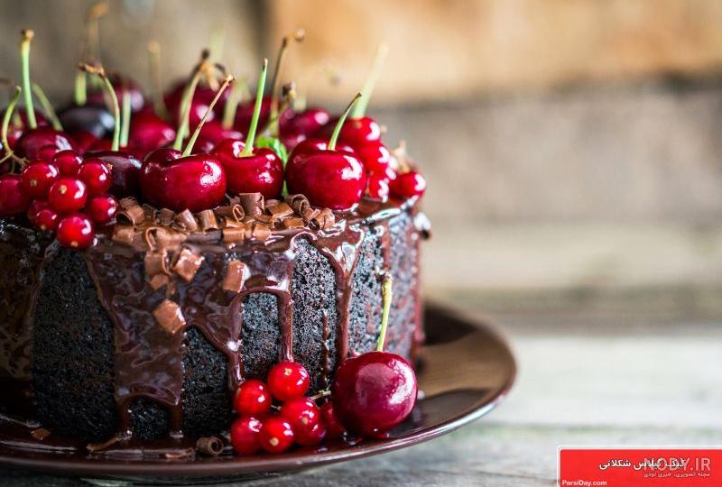 طرز تهیه کیک گیلاس شکلاتی ساده و خوشمزه توسط میس معصوم - کوکپد