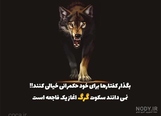عکس نوشته گرگ - تــــــــوپ تـــــــــاپ