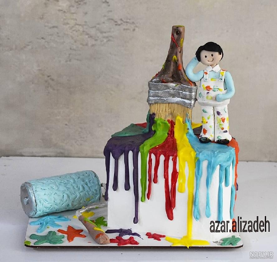 عکس ها و تصاویر | نقاشی کاپ کیک تک شاخ | باهوشک