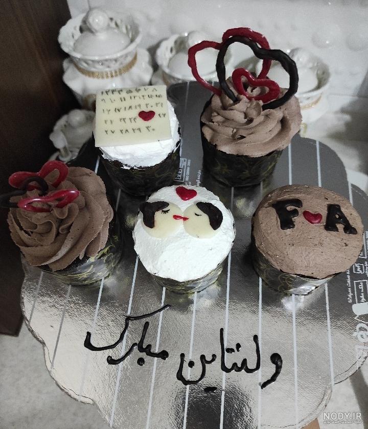 عکس کاپ کیک ولنتاین