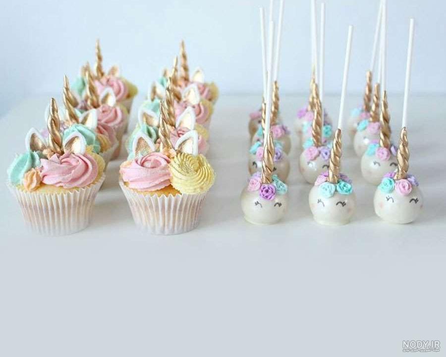 عکس کاپ کیک کارتونی برای نقاشی