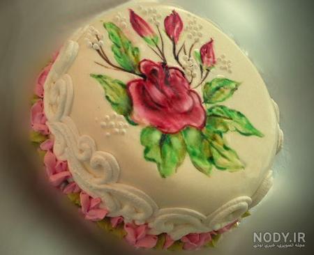 عکس کیک تولد نقاشی