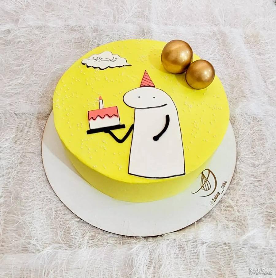 عکس کیک ساده شیک