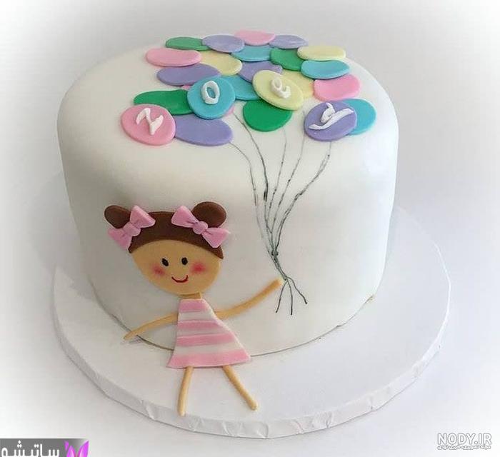 عکس کیک کوچک برای روز دختر عکس کیک کوچک برای روز دختر