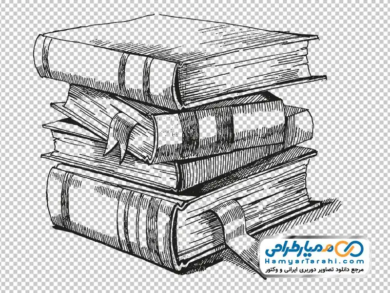 نقاشی های ساخته شده از کتاب ها