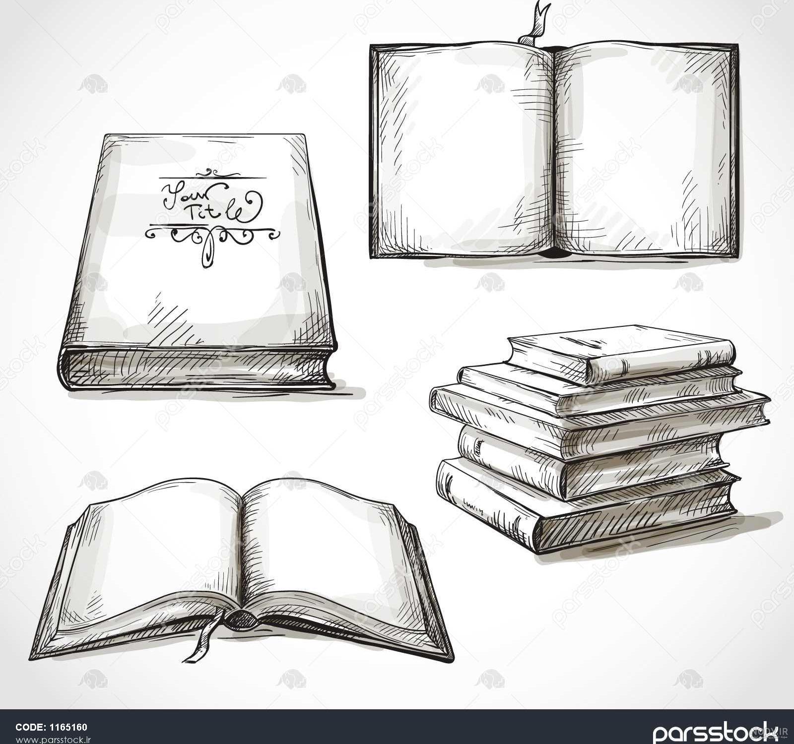 نقاشی کتاب و کتابخوانی : 15 نقاشی مفهومی با موضوع هفته کتابخوانی
