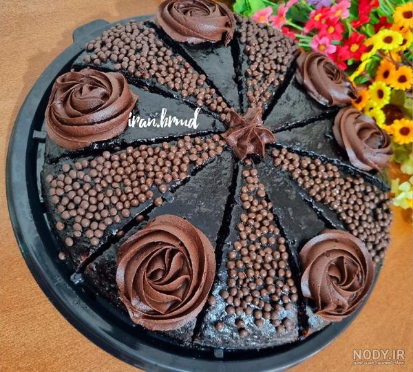 کیک خیس شکلاتی