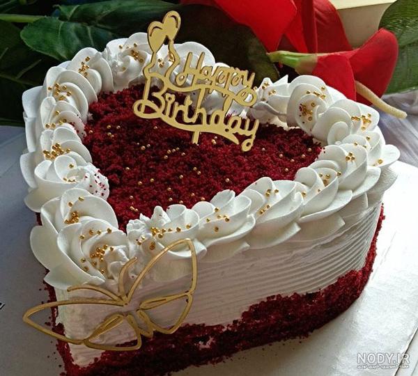 عکس کیک تولد عاشقانه برای همسر