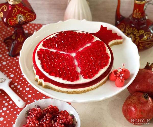 طرز تهیه تزیین کیک انار سه بعدی (یلدا و چله) ساده و خوشمزه توسط Dela - کوکپد