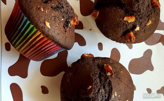 طرز تهیه کاپ کیک شکلاتی طرز تهیه کاپ کیک شکلاتی