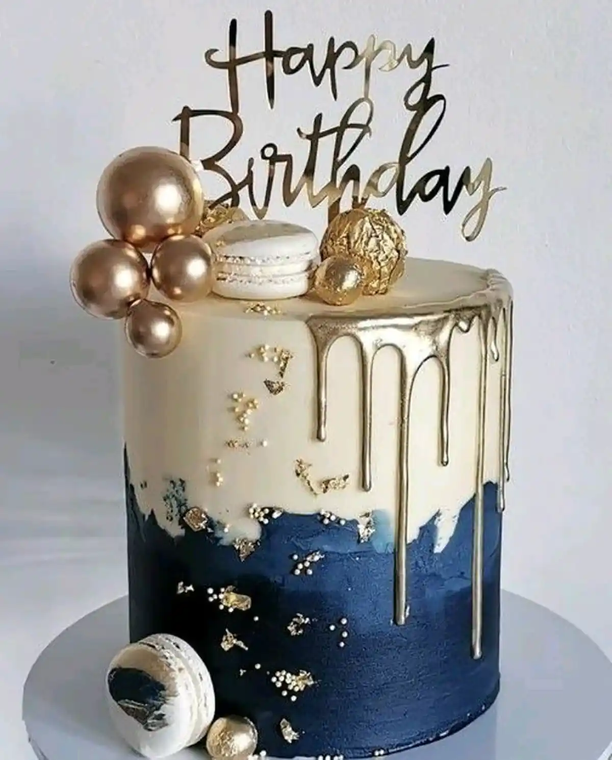 عکس کیک تولد خاص و شیک مردانه