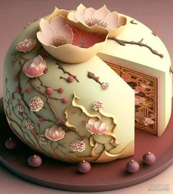 عکس کیک شیک ساده عکس کیک شیک ساده