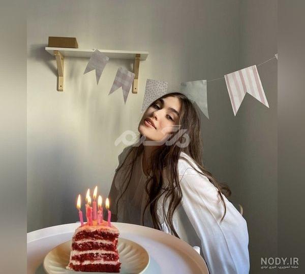 عکس کیک فیک تولد