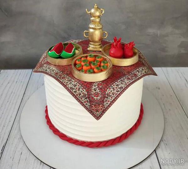 مدل کیک یلدایی جدید 2023؛ برا شب چله دنبال ایده هستی خب فقد اینجارو کلیک کن  - گلی خانوم