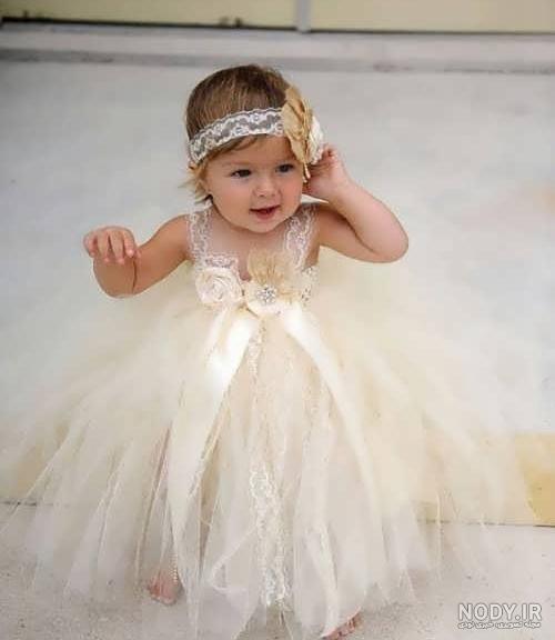 عکس خفن 45 عکس نی نی دختر با لباس عروس