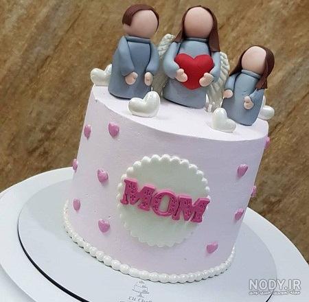 عکس کیک برای تولد مادرم