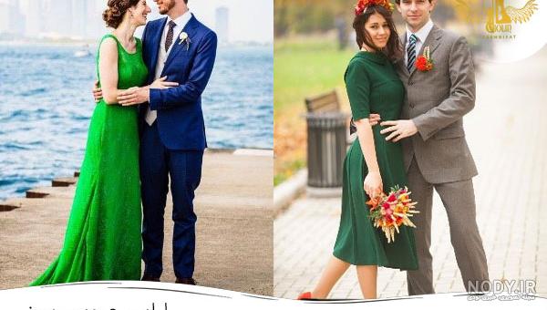 15 مدل لباس عروس سبز نعنایی؛ شیک‌ترین انتخاب‌ها برای عروس‌های مدرن