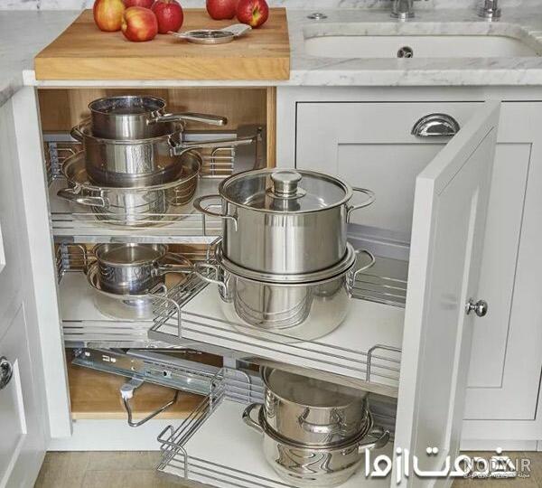 انواع مدل های شیک و لاکچری کابینت آشپزخانه انواع مدل های شیک و لاکچری کابینت آشپزخانه