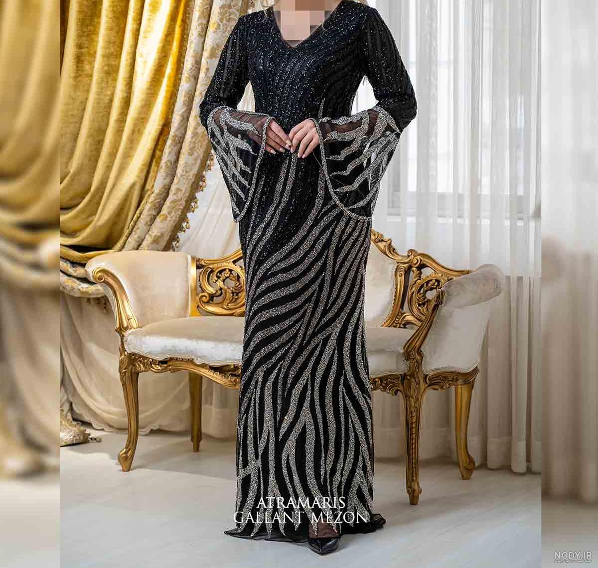 تصاویری دیدنی و بینظیر از انواع مدل لباس عروس مشکی ویژه سال 2021 تصاویری دیدنی و بینظیر از انواع مدل لباس عروس مشکی ویژه سال 2021