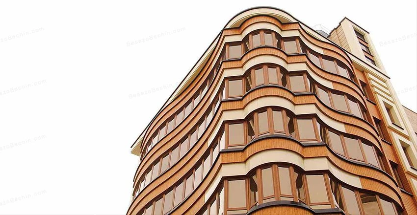 جدیدترین و زیباترین نمای ساختمان ویلایی + عکس |بانیان نما مبنا