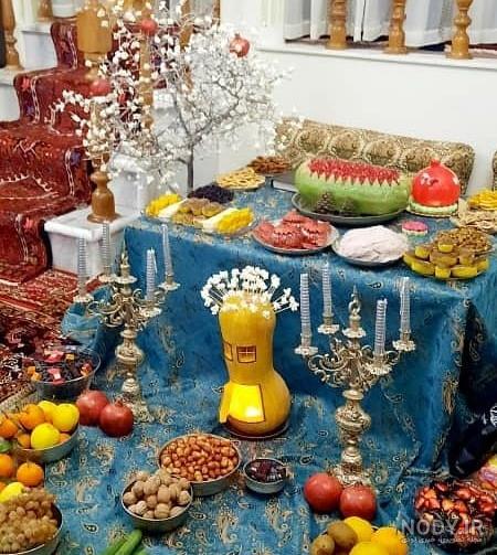زیباترین سفره های شب یلدا را ببینید + عکس