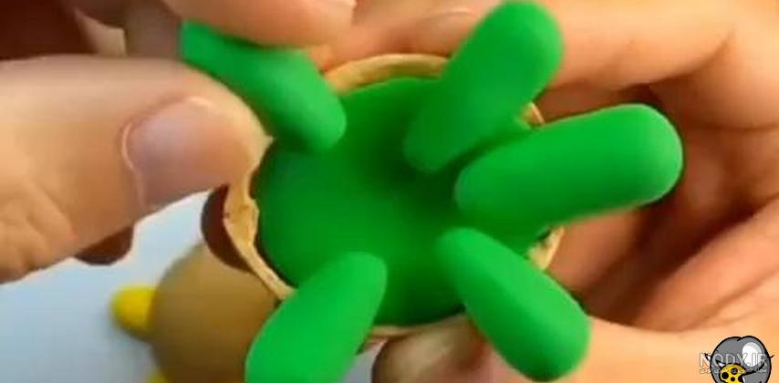 عکس از کاردستی لاک پشت
