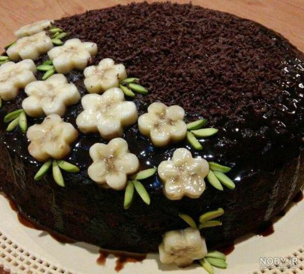 عکس تزیین کیک تولد خانگی ساده