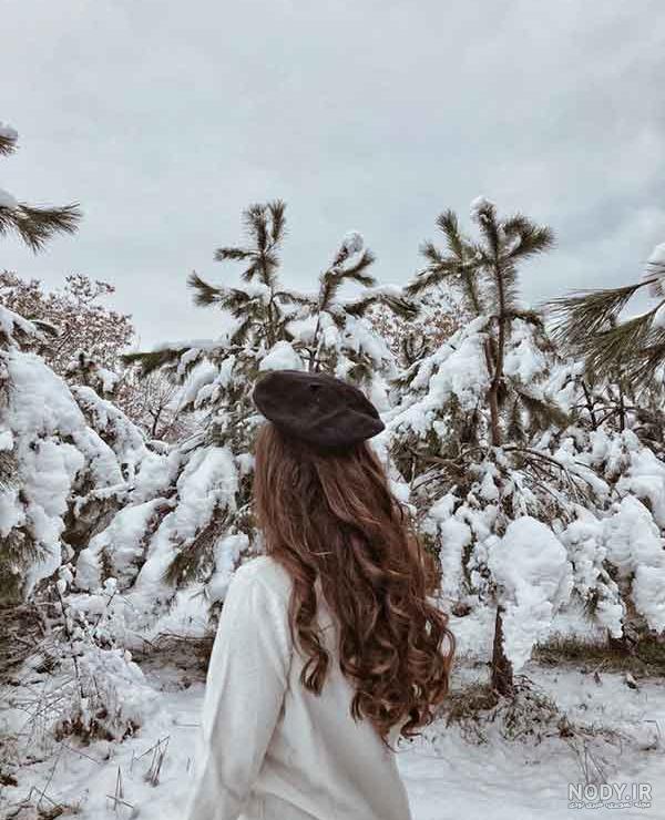عکس دخترونه زمستانی لاکچری