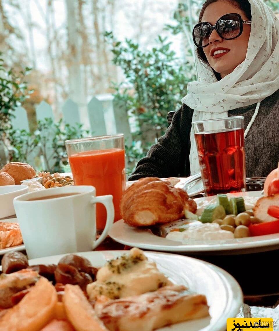 عکس سفره صبحانه لاکچری