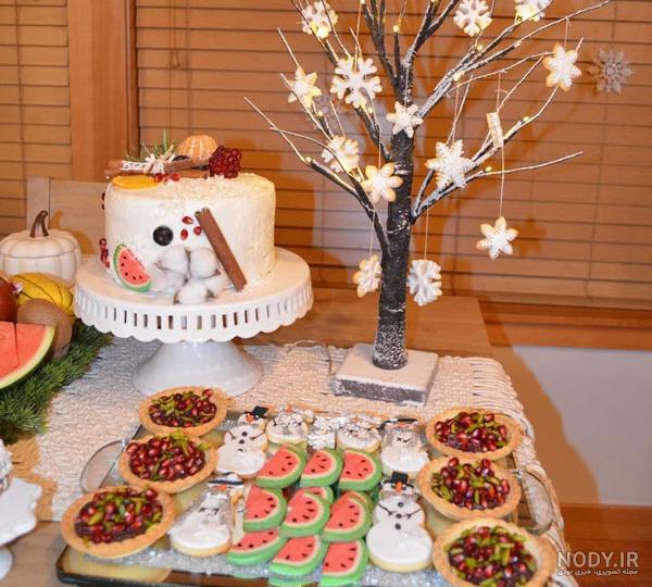 عکس شب یلدا سفره