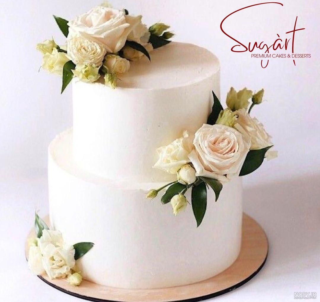 عکس کیک دوطبقه ای