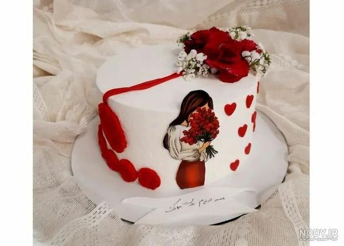 ۵۶خلاقیت زیبا برای تزیین کیک روز مادر و روز زن