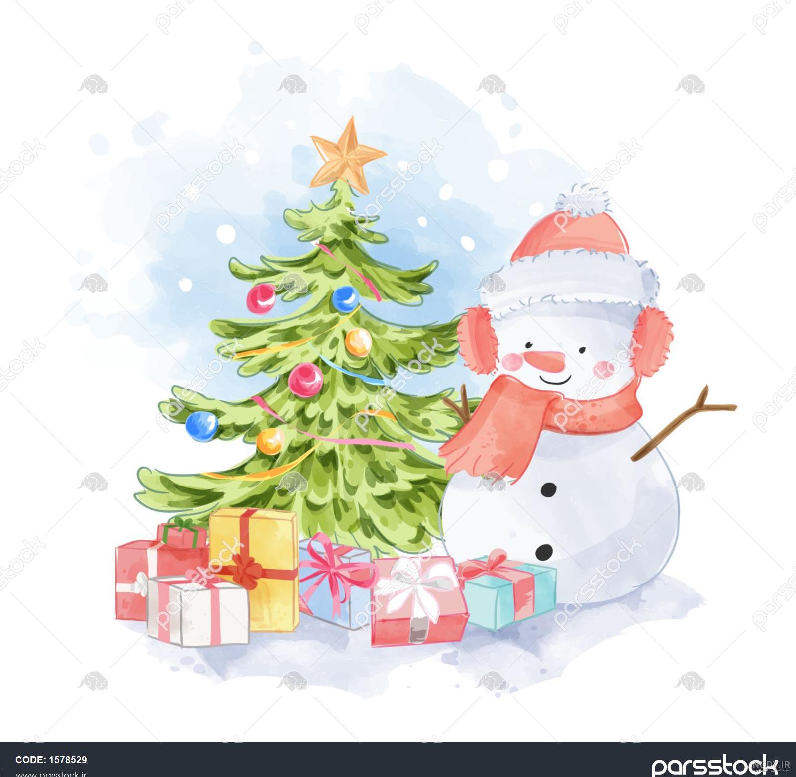 عکس خفن عکس درخت کریسمس کارتونی